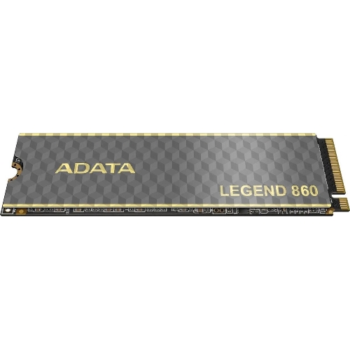 Накопитель SSD ADATA LEGEND 860, 1Tb, PCIe 4.0 x4, 2280, NVMe, R/W 6000/4000, с радиатором