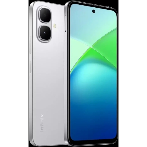 Смартфон Infinix SMART 10 4/128Gb серебристый