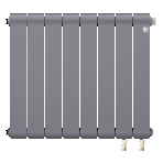 Радиатор Royal Thermo Infinity 500 Silver Satin VR80 - 8 секц.