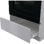 Плита электрическая Gorenje GEC5C41SG серый, конфорок 4 электрических, духовка 70 л, 50 см x 85 см x 59.4 см (без крышки)