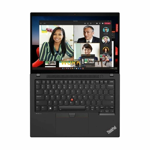 Ноутбук Lenovo ThinkPad T14 Gen 4 i7-1355U 16Gb SSD 512Gb Intel UHD Graphics 14 WUXGA IPS TS Cam 39.3Вт*ч Win11Pro(ENG) KBD RU\ENG Черный 21HD0077US