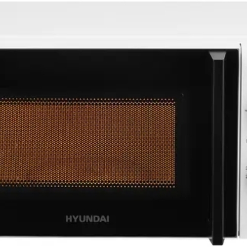 Микроволновая печь Hyundai HYM-M2047 белый, 20 л, 700 Вт, переключатели - поворотный механизм