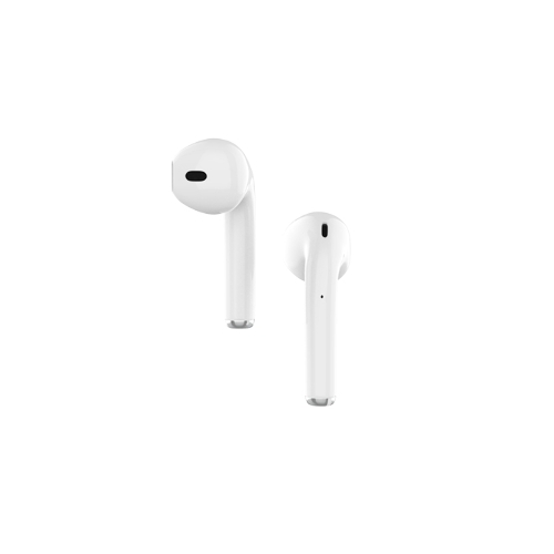 Наушники TWS Maxvi MHF-104BT белый, вкладыши, Bluetooth, сенсорное управление, до 4 ч