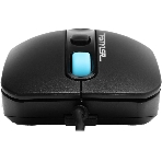 Мышь проводная A4Tech Fstyler FM10 черный/синий, 1600 dpi, USB, кнопки - 4
