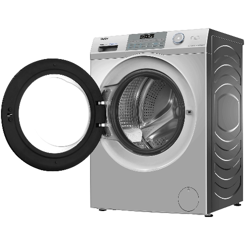 Стиральная машина Haier HW70-BP12959BSE серебристая, загрузка фронтальная 7кг, 1200 об/мин., класс: A+++