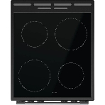 Плита электрическая Gorenje GEC5C41SG серый, конфорок 4 электрических, духовка 70 л, 50 см x 85 см x 59.4 см (без крышки)