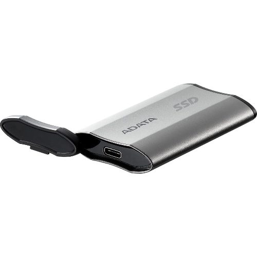 Внешний SSD ADATA SD810, 1TB, USB 3.2 Gen 2x2 Type-C, R/W 2000/2000, серебристый