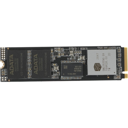 Накопитель SSD XPG SX8200 Pro, 512 Gb, PCIe 3.0 x4, M.2 2280, NVMe, R/W 3350/2350, с радиатором