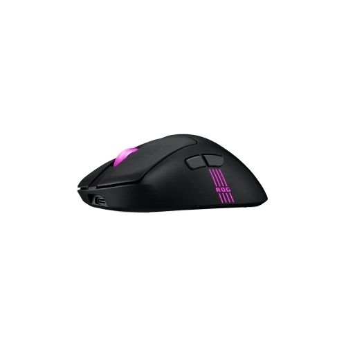 Мышь беспроводная/проводная ASUS ROG Keris II Origin чёрный, 42000 dpi, USB Type-A, радиоканал, Bluetooth, кнопки - 5