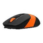 Комплект клавиатура+мышь A4Tech FStyler F1010 проводной, USB, 1600 DPI, чёрный/оранжевый