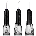 Ирригатор Revyline RL 450 чёрный, от аккумулятора, 300 мл, 5 режимов