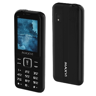 Мобильный телефон Maxvi K21 черный