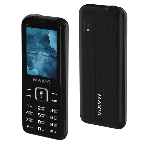 Мобильный телефон Maxvi K21 черный