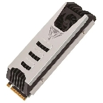 Накопитель SSD Patriot Viper PV553, 1Tb, PCIe 5.0 x4, M.2 2280, NVMe, R/W 11700/9500, активное охлаждение