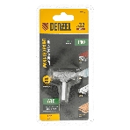Шарошка абразивная Denzel диск 32 x 12 мм, для дрели, хвостовик d6 мм, 63С