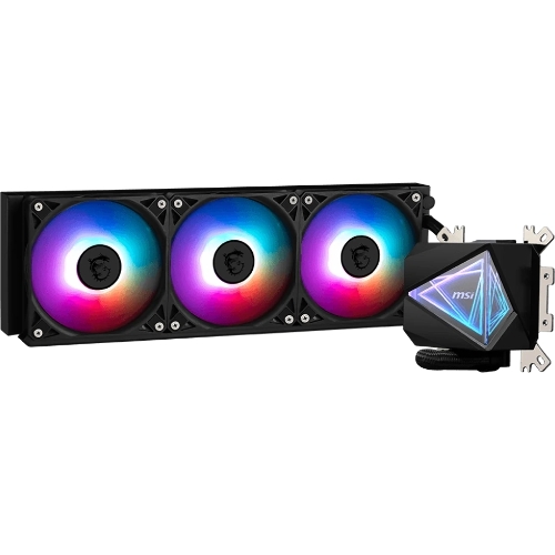 Система жидкостного охлаждения MSI MAG CORELIQUID I360 3x ARGb Gen2 Fan, ARGb Gen2 Block, Color Box