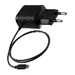 Сетевое зарядное устройство Maxvi TCM-101LB 1A, Lightning, 1xUSB-A, черный