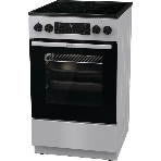 Плита электрическая Gorenje GEC5C41SG серый, конфорок 4 электрических, духовка 70 л, 50 см x 85 см x 59.4 см (без крышки)