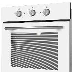 Духовой шкаф электрический HOMSair OES604WH белый