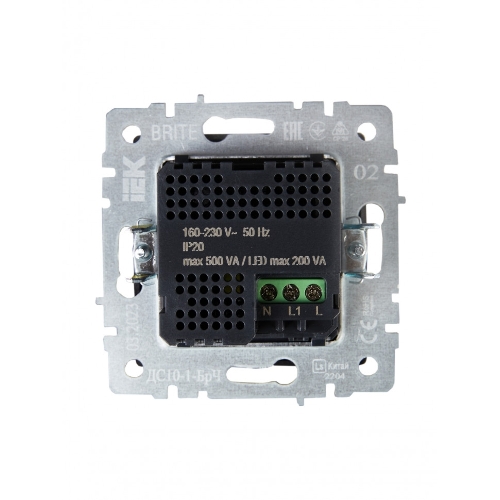 Датчик движения IEK BRITE ДС10-1-БрЧ BASE черный