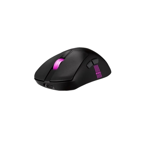 Мышь беспроводная/проводная ASUS ROG Keris II Origin чёрный, 42000 dpi, USB Type-A, радиоканал, Bluetooth, кнопки - 5