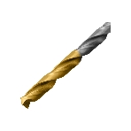 Набор сверл по металлу Denzel 1-10 мм, Р6М5-TiN, Golden Tip, 19 шт