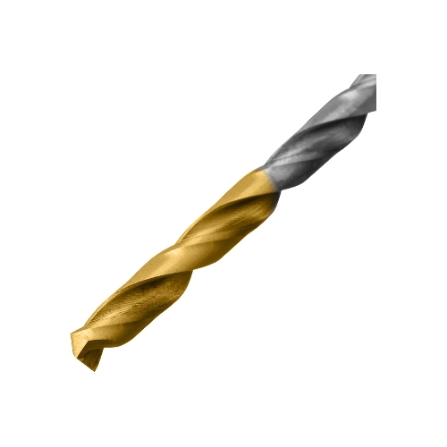 Набор сверл по металлу Denzel 1-10 мм, Р6М5-TiN, Golden Tip, 19 шт