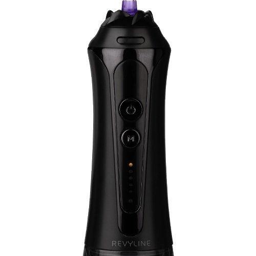 Ирригатор Revyline RL 450 чёрный, от аккумулятора, 300 мл, 5 режимов