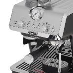 Кофеварка рожковая DeLonghi EC9155.MB серебристый/черный, исп. кофе - зерновой/молотый, 1.7 л, 1400 Вт, 15 Бар