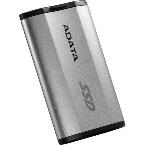 Внешний SSD ADATA SD810, 1TB, USB 3.2 Gen 2x2 Type-C, R/W 2000/2000, серебристый