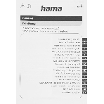 Кронштейн для телевизора Hama 00220855 черный/белый 19