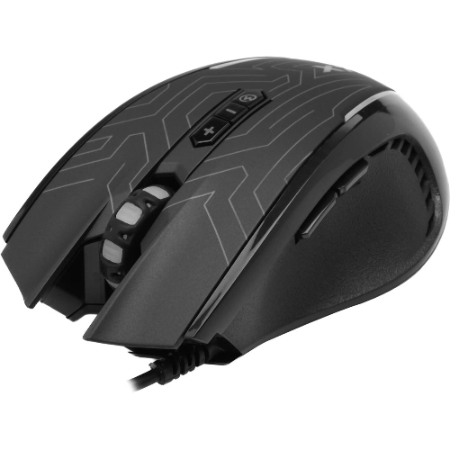 Мышь проводная A4Tech X87 черный, 2400 dpi, USB, кнопки - 8