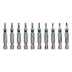 Бита Gross Torx 10х50 мм, сталь S2, шестигр., 10 шт.