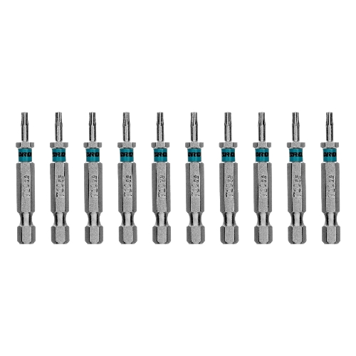 Бита Gross Torx 10х50 мм, сталь S2, шестигр., 10 шт.