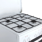Плита газовая Gefest ПГ 1200 С5 белый, конфорок 4 шт, духовка 63 л, 60 см x 85 см x 60 см