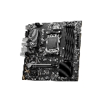 Материнская плата MSI PRO B650M-P, AM5, AMD B650, 4xDDR5, 4xSATA, 2xM.2, 1xPCI-E 4.0 x16, 2xPCI-E 4.0 x1, 1xHDMI, 1xDP, 1xVGA, 1x2.5Gb LAN, 2xUSB 3.2 Gen 1, 2xUSB 3.2 Gen 2, 3x3.5 мм, 7.1, Micro-ATX