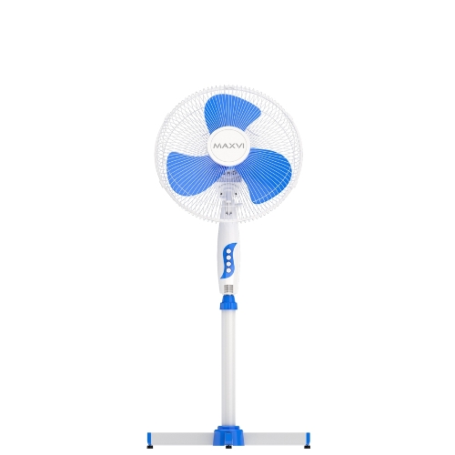 Вентилятор напольный Maxvi FS1645 white-blue
