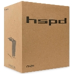 Компьютерный корпус без блока питания Case HSPD M211, Mesh Mini-tower, Black, TG, 0.7 SPCC, no fans,mATX, mITX, 175/330/150мм, 2x2.5