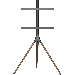 Подставка для телевизора Cactus CS-ST1246BKWN черный/орех, 45