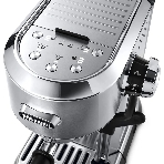 Кофеварка рожковая DeLonghi EC950.M (0132106249) серебристый, исп. кофе - молотый/чалды, 1.6 л, 1450 Вт, 15 бар