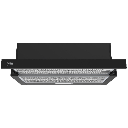 Вытяжка телескопическая Beko BHNT613R4CB черный, 60 см, 320 куб. м/ч, 61 дБ