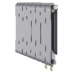 Радиатор Royal Thermo Infinity 500 Silver Satin VR80 - 8 секц.