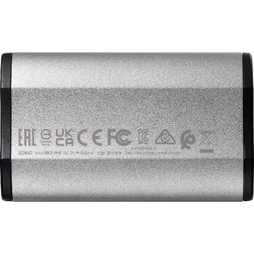 Внешний SSD ADATA SD810, 1TB, USB 3.2 Gen 2x2 Type-C, R/W 2000/2000, серебристый