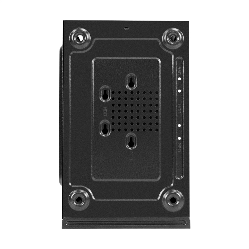 Компьютерный корпус Minitower ExeGate BAA-403-AAA400 (mATX, БП AAA400 с вент. 8см, 2*USB, HD Audio, черный)