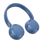 Беспроводные/проводные наушники Borofone BO37 синий, накладные, Bluetooth + проводной, складная конструкция, микрофон, до 25 ч