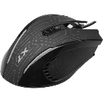 Мышь проводная A4Tech X87 черный, 2400 dpi, USB, кнопки - 8