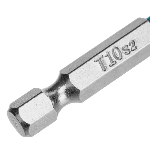 Бита Gross Torx 10х50 мм, сталь S2, шестигр., 10 шт.
