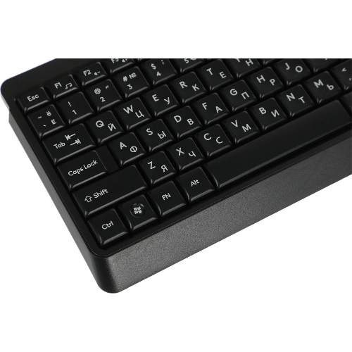 Клавиатура проводная A4Tech Fstyler FK15, USB, черный