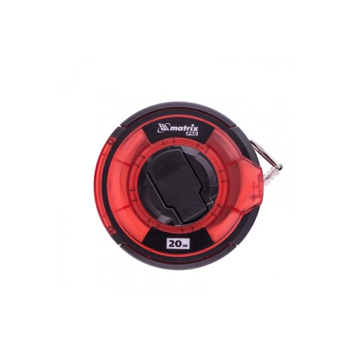 Рулетка геодезическая Matrix PRO 20 м х 12,5 мм, закр. корп., стальная лента, односторон. шкала,