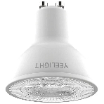 Умная светодиодная лампочка YEELIGHT Smart LED Bulb W1 GU10 (YGYC0120001WTEU)